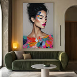 Quadro Stampa su Tela Bellezza Piumata - CupidoDesign