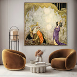 Quadro Stampa su Tela Bianca Maria, John Bauer - CupidoDesign