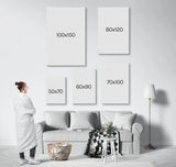 Quadro Stampa su Tela Bianchi Petali - CupidoDesign