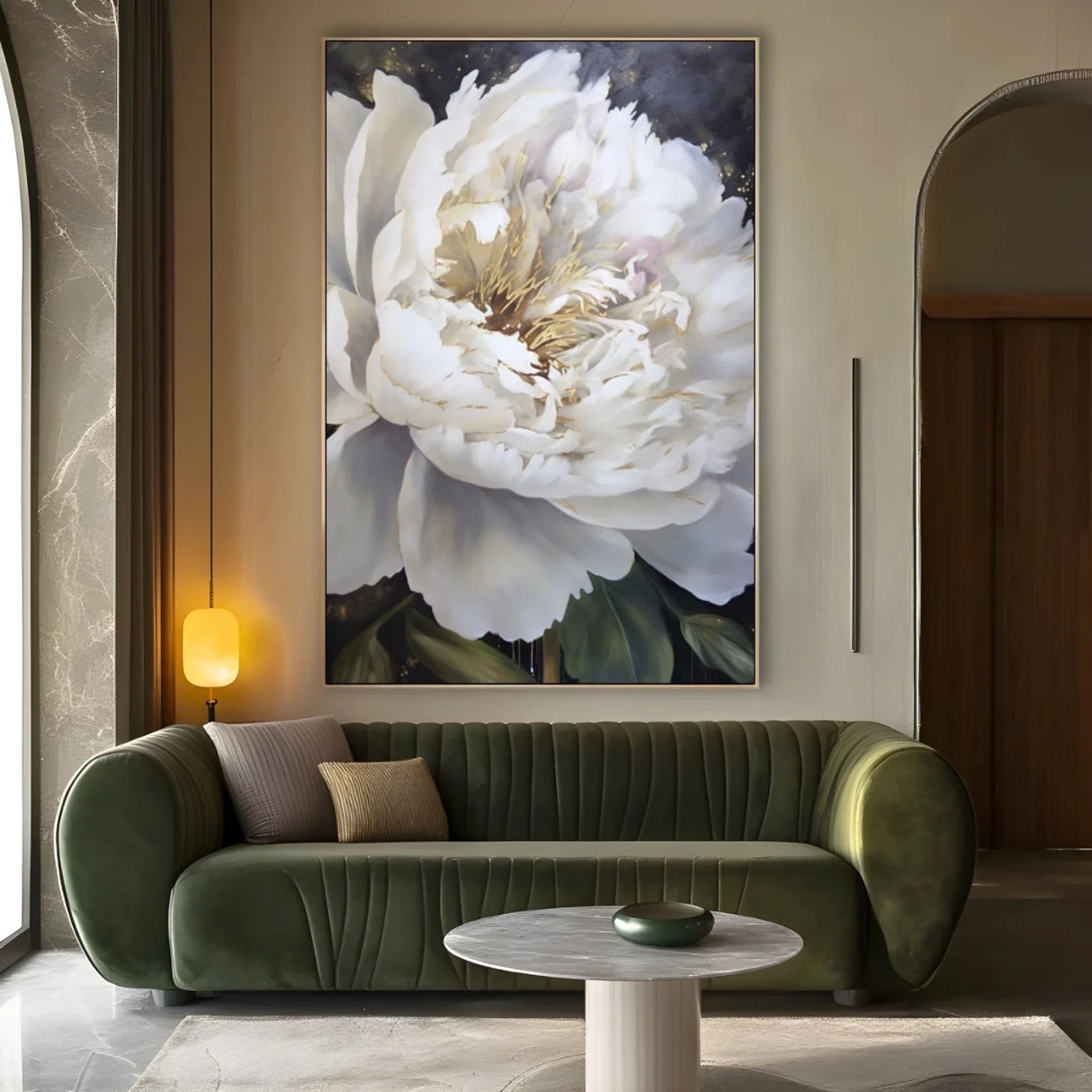 Quadro Stampa su Tela Bianchi Petali - CupidoDesign