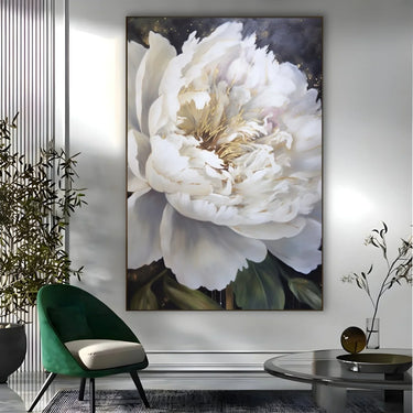 Quadro Stampa su Tela Bianchi Petali - CupidoDesign
