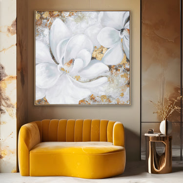 Quadro Stampa su Tela Bianco Perlato - CupidoDesign