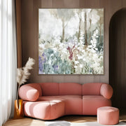 Quadro Stampa su Tela Bosco Bianco - CupidoDesign