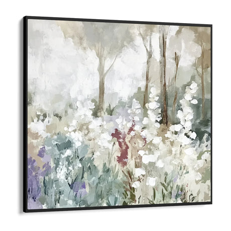 Quadro Stampa su Tela Bosco Bianco - CupidoDesign