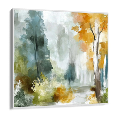 Quadro Stampa su Tela Bosco Soffuso - CupidoDesign