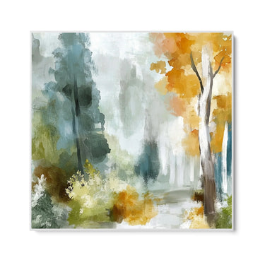 Quadro Stampa su Tela Bosco Soffuso - CupidoDesign