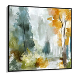 Quadro Stampa su Tela Bosco Soffuso - CupidoDesign
