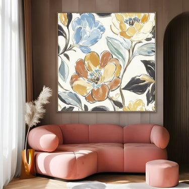 Quadro Stampa su Tela Bouquet Rustico - CupidoDesign