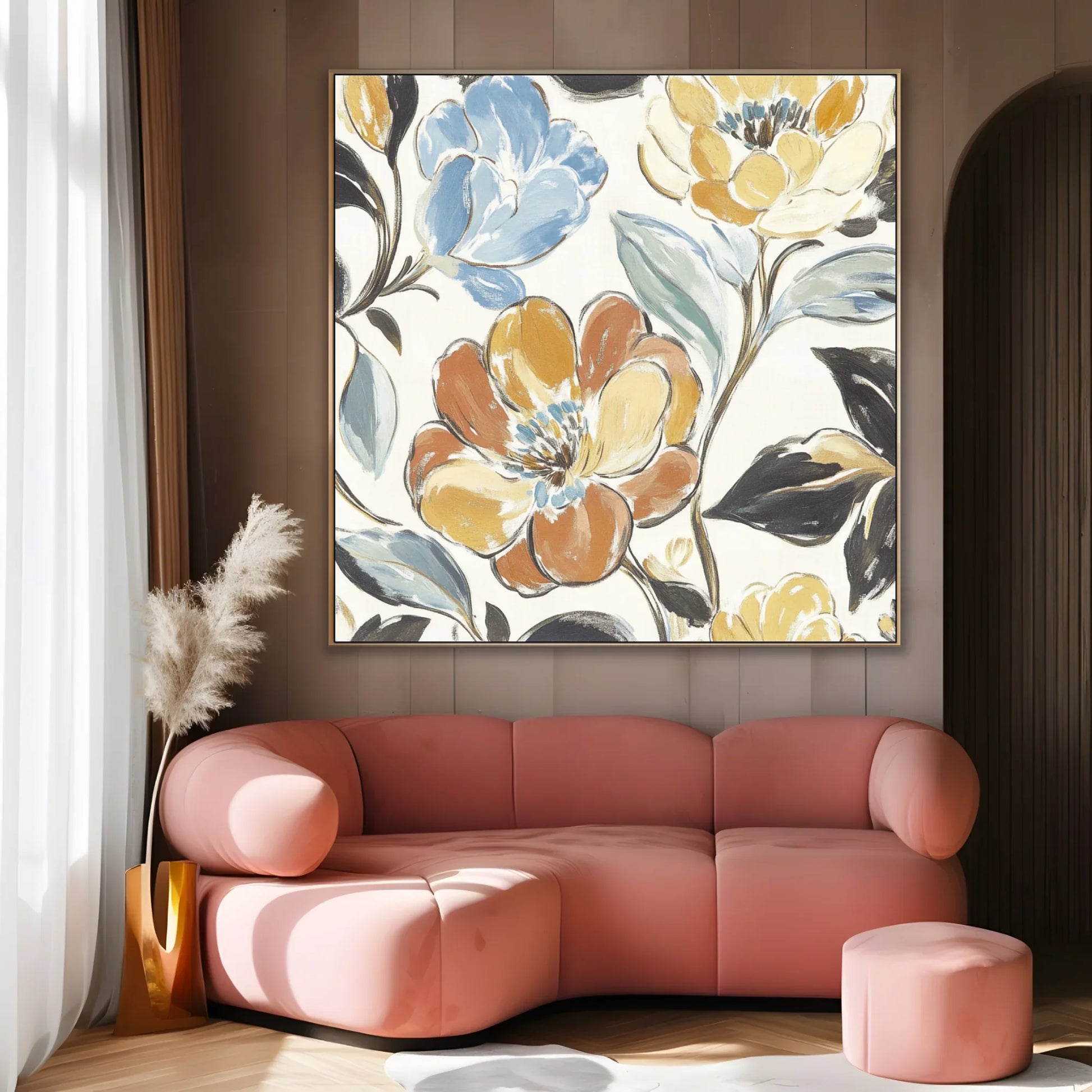 Quadro Stampa su Tela Bouquet Rustico - CupidoDesign