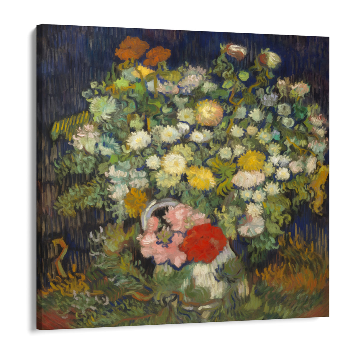 Buchet de flori într-o vază, Vincent Van Gogh