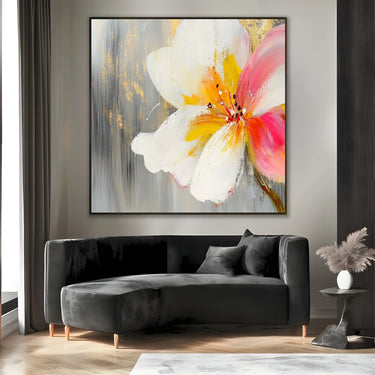 Quadro Stampa su Tela Petali Rosa - CupidoDesign