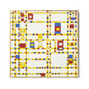 Quadro Stampa su Tela Broadway Boogie-Woogie, Piet Mondrian - CupidoDesign