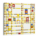 Quadro Stampa su Tela Broadway Boogie-Woogie, Piet Mondrian - CupidoDesign