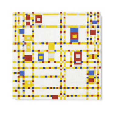 Quadro Stampa su Tela Broadway Boogie-Woogie, Piet Mondrian - CupidoDesign