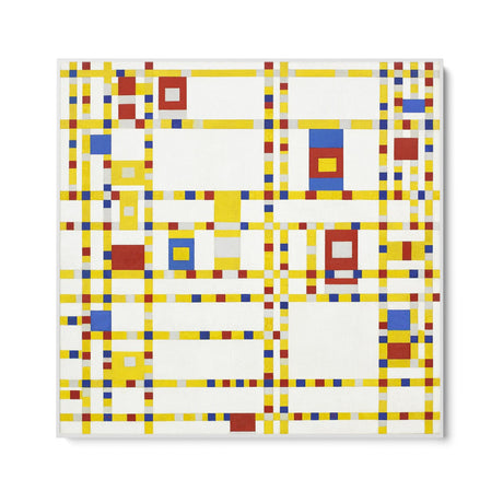 Quadro Stampa su Tela Broadway Boogie-Woogie, Piet Mondrian - CupidoDesign