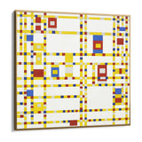 Quadro Stampa su Tela Broadway Boogie-Woogie, Piet Mondrian - CupidoDesign