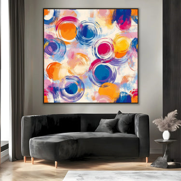 Quadro Stampa su Tela Bubble Dream - CupidoDesign