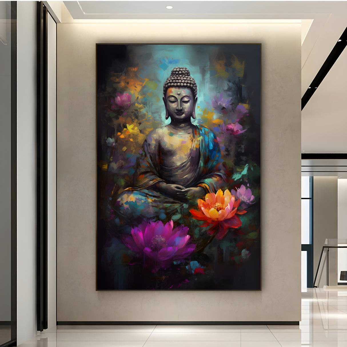 Bouddha Floral