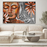 Upplyst Buddha 80x120cm