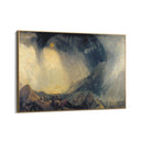 Quadro Stampa su Tela Bufera di neve Annibale e il suo esercito attraversano le Alpi, William Turner - CupidoDesign