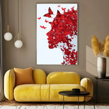 Quadro Stampa su Tela Butterfly Effect - CupidoDesign