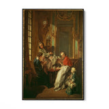 Quadro Stampa su Tela Caffé del mattino, Francois Boucher - CupidoDesign