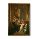 Quadro Stampa su Tela Caffé del mattino, Francois Boucher - CupidoDesign