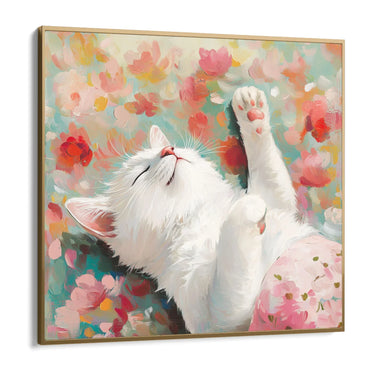 Quadro Stampa su Tela Calma Bianca - CupidoDesign