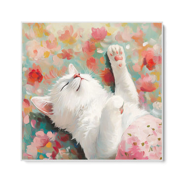 Quadro Stampa su Tela Calma Bianca - CupidoDesign