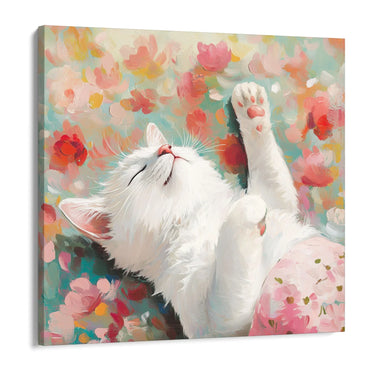 Quadro Stampa su Tela Calma Bianca - CupidoDesign