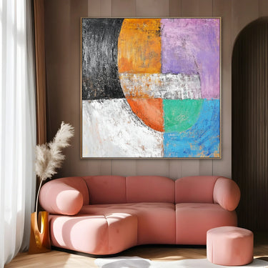Quadro Stampa su Tela Calmo Impatto - CupidoDesign