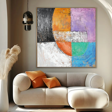 Quadro Stampa su Tela Calmo Impatto - CupidoDesign