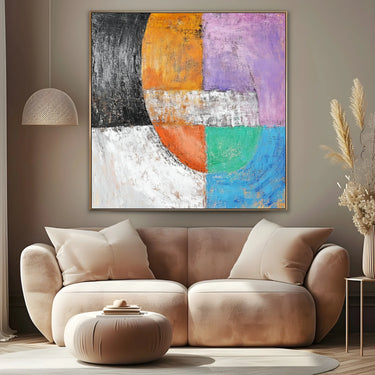 Quadro Stampa su Tela Calmo Impatto - CupidoDesign