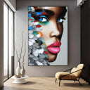 Quadro Stampa su Tela Calore Viso - CupidoDesign