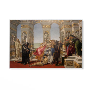 Quadro Stampa su Tela Calunnia, Sandro Botticelli - CupidoDesign