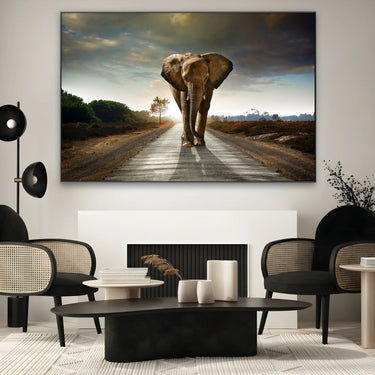 Quadro Stampa su Tela Cammino Solenne - CupidoDesign
