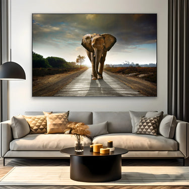 Quadro Stampa su Tela Cammino Solenne - CupidoDesign