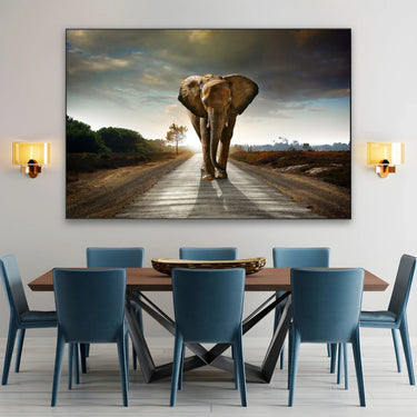 Quadro Stampa su Tela Cammino Solenne - CupidoDesign