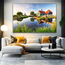 Quadro Stampa su Tela Campagna dei Sogni - CupidoDesign