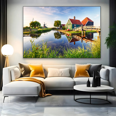 Quadro Stampa su Tela Campagna dei Sogni - CupidoDesign