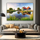 Quadro Stampa su Tela Campagna dei Sogni - CupidoDesign
