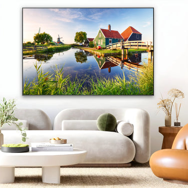 Quadro Stampa su Tela Campagna dei Sogni - CupidoDesign