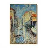 Quadro Stampa su Tela Canale a Venezia, Henri Edmond Cross - CupidoDesign