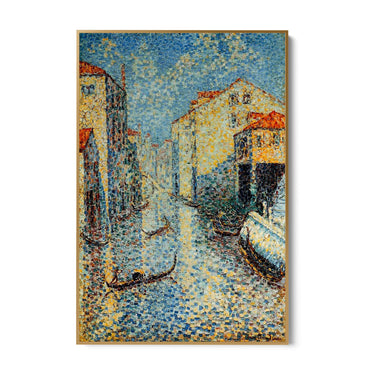 Quadro Stampa su Tela Canale a Venezia, Henri Edmond Cross - CupidoDesign