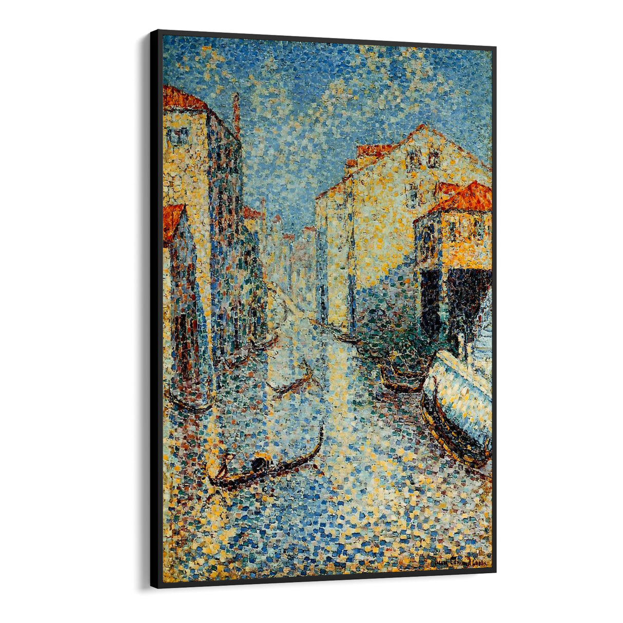 Quadro Stampa su Tela Canale a Venezia, Henri Edmond Cross - CupidoDesign