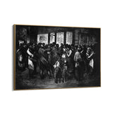 Quadro Stampa su Tela Cantanti di Strada, Theophile Steinlen - CupidoDesign