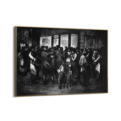 Quadro Stampa su Tela Cantanti di Strada, Theophile Steinlen - CupidoDesign
