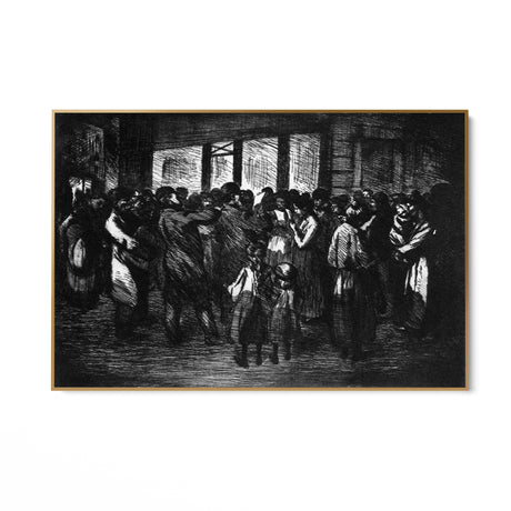 Quadro Stampa su Tela Cantanti di Strada, Theophile Steinlen - CupidoDesign