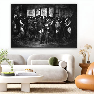 Quadro Stampa su Tela Cantanti di Strada, Theophile Steinlen - CupidoDesign