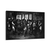 Quadro Stampa su Tela Cantanti di Strada, Theophile Steinlen - CupidoDesign